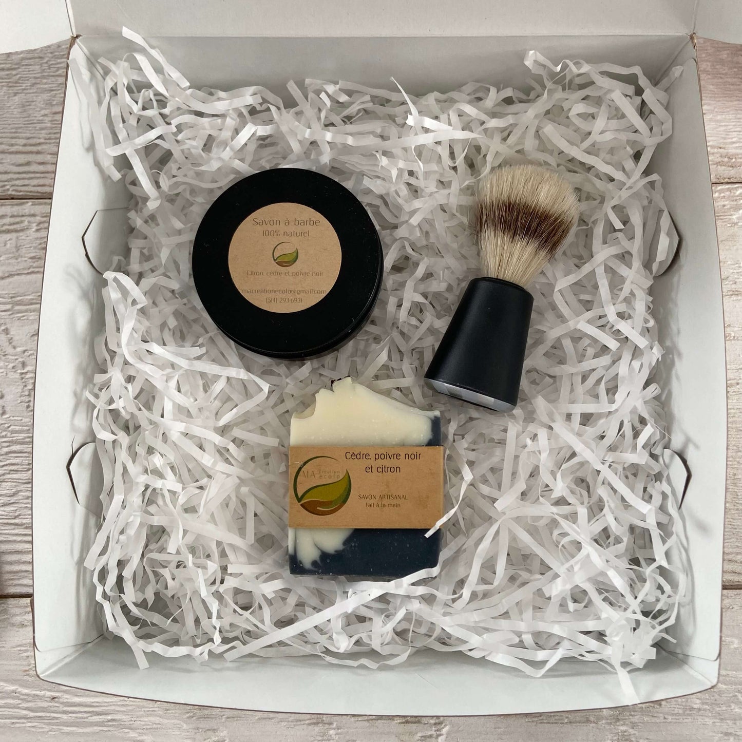 Boîte cadeau pour homme