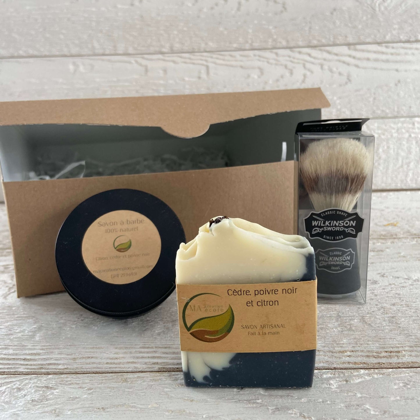 Boîte cadeau pour homme