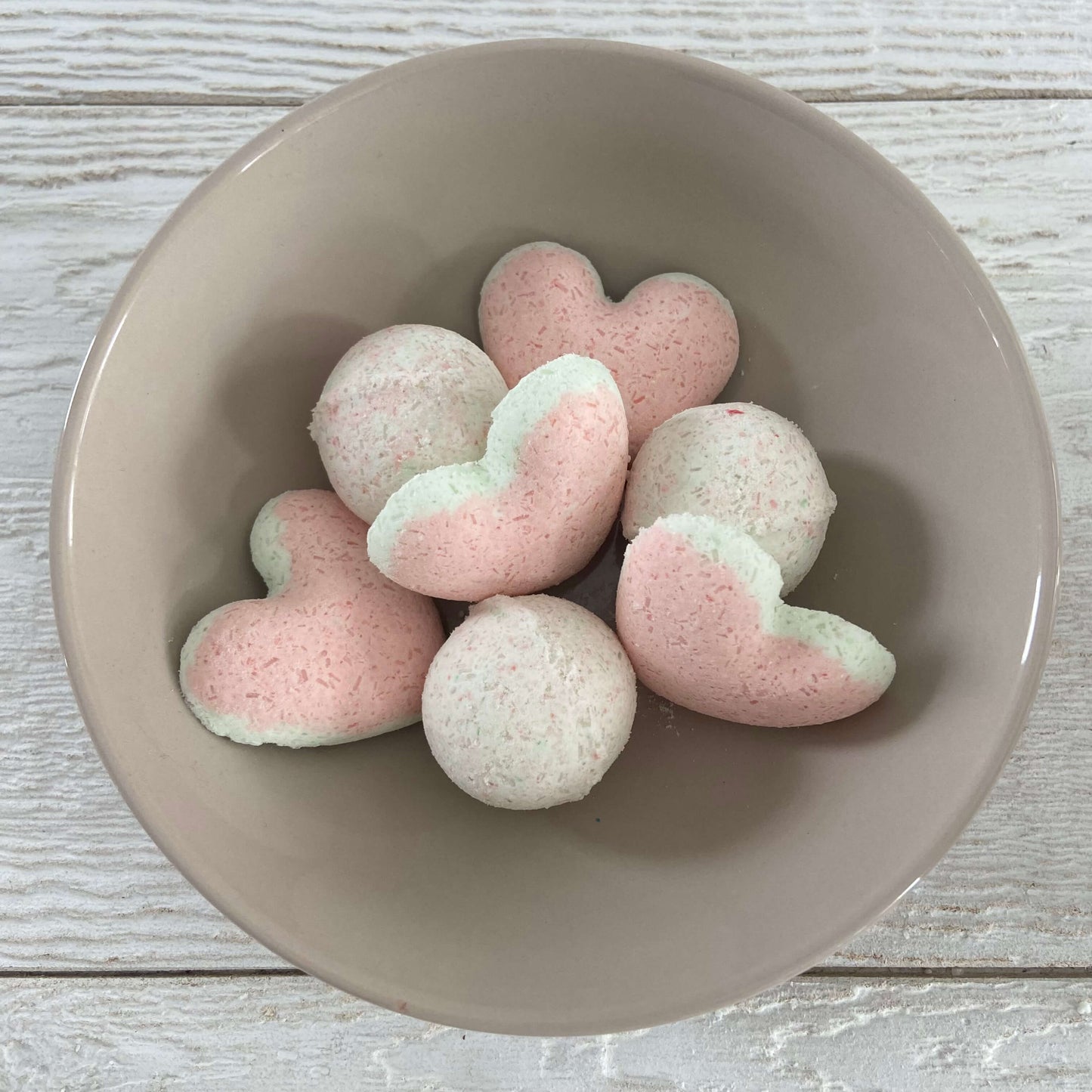 Bombes de bain en pot