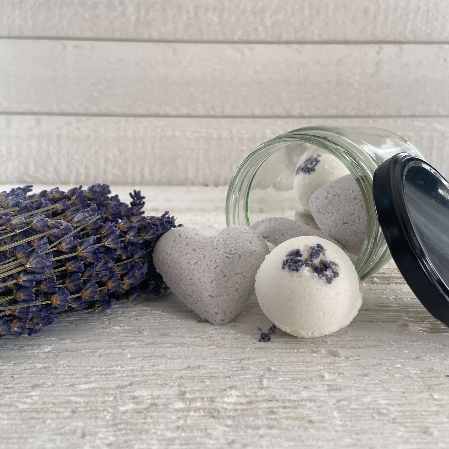 Bombes de bain en pot