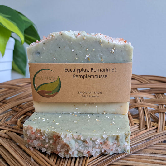Handmade soap | Eucalyptus, grapefruit and rosemary